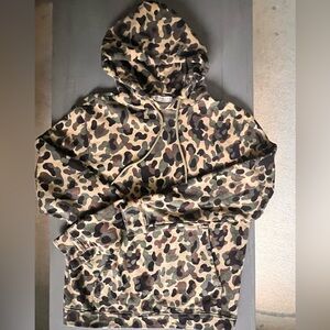 Sandro Paris camouflage hoodie S